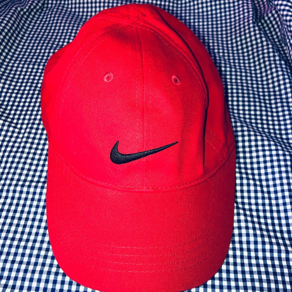 Red Nike hat